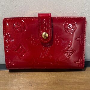 Louis Vuitton Cherry Red Patent Wallet